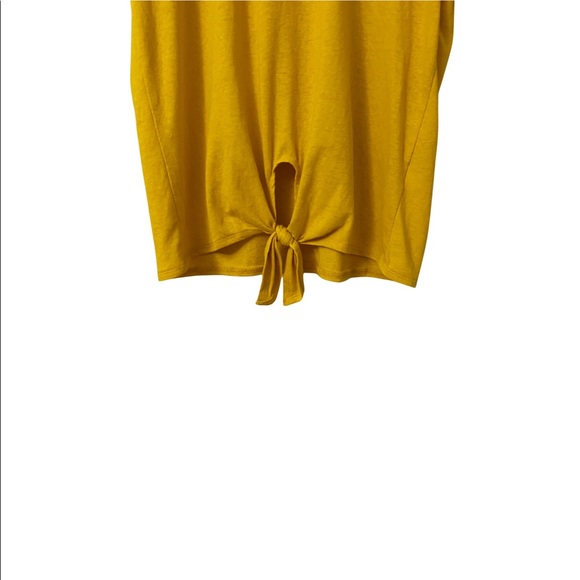 5/$20 J. by J.Crew Mustard Short Sleeve Tee - Picture 3 of 8